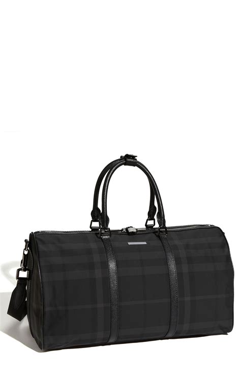 burberry leather bag man|Burberry duffle bag men's.